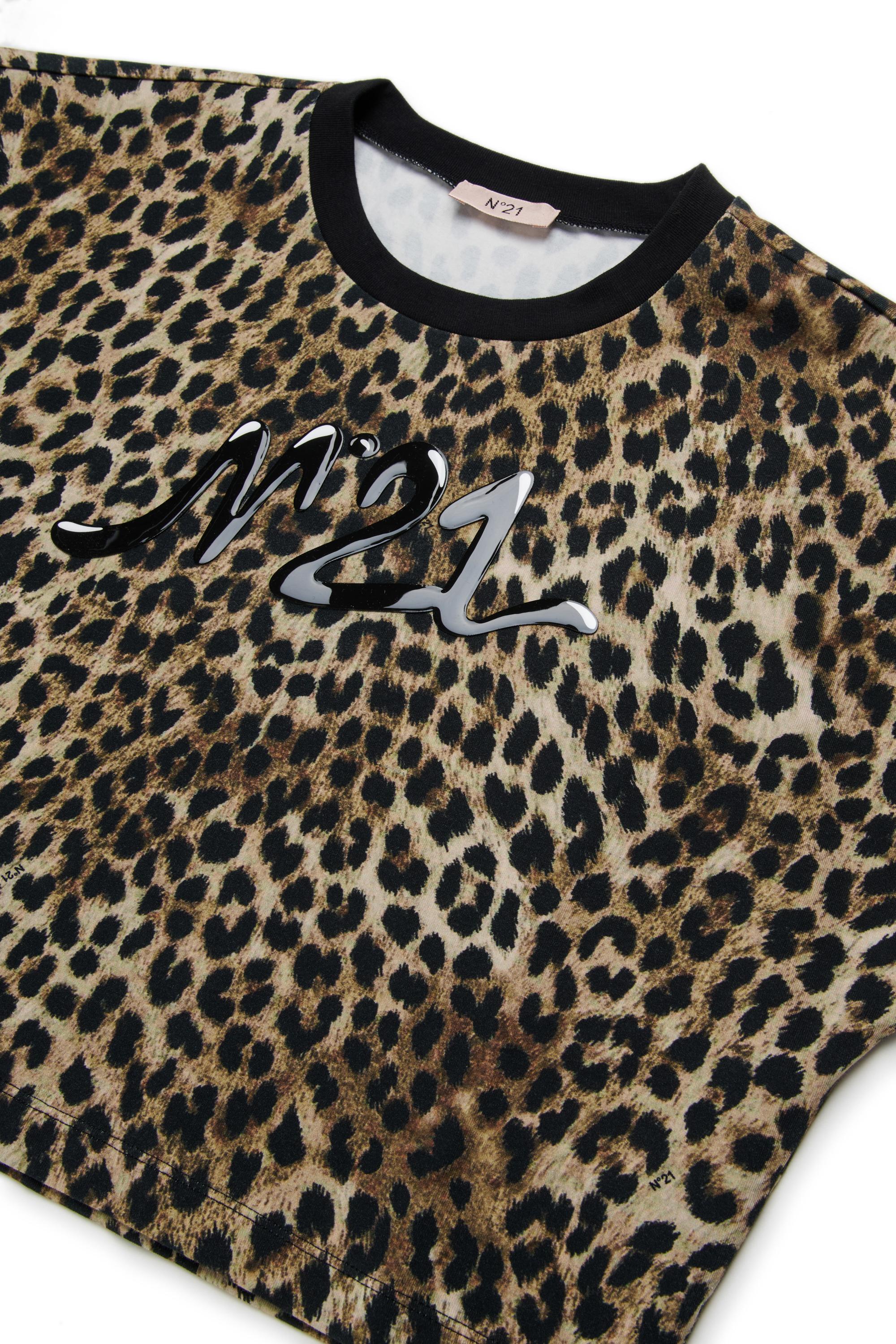 T-shirt Leopardato N°21 N210A9-N04860N900 N°21