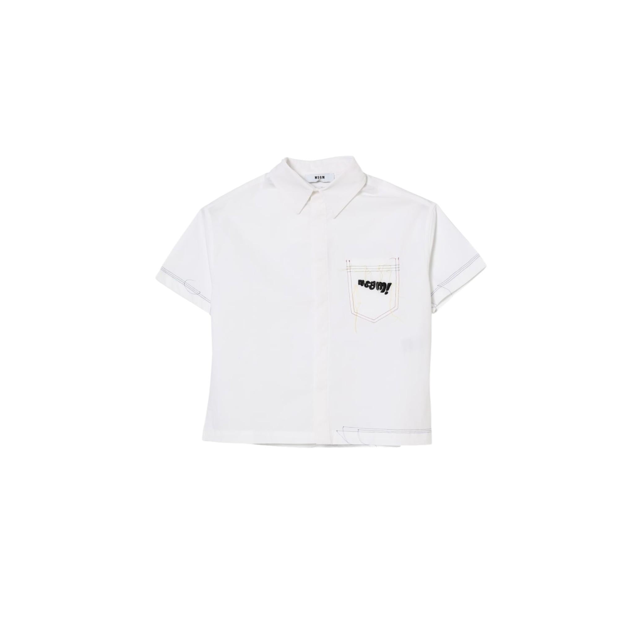 Camicia Bianco MSGM 