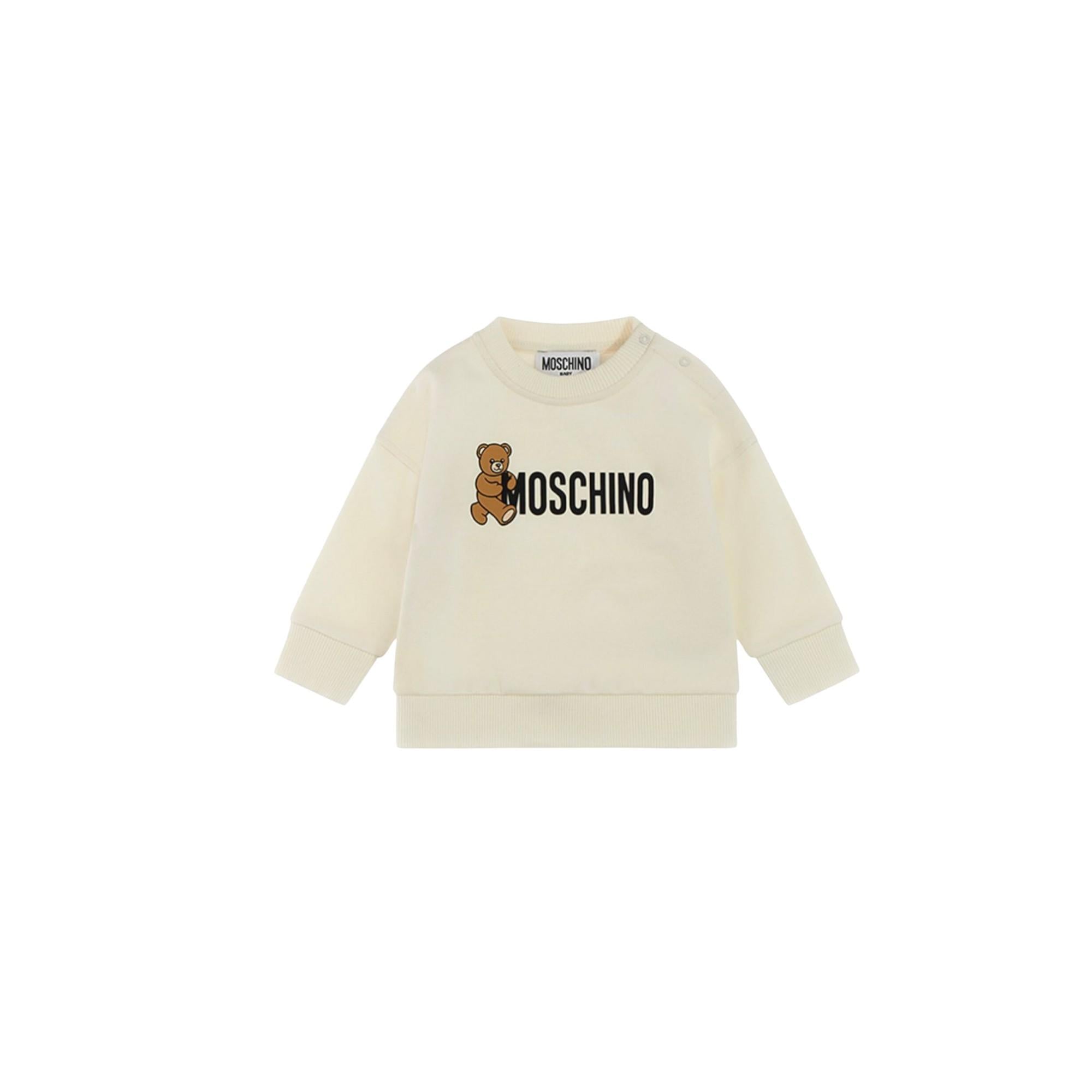 Felpa cloud MOSCHINO BABY M8F03Q-LCA8310063 MOSCHINO BABY
