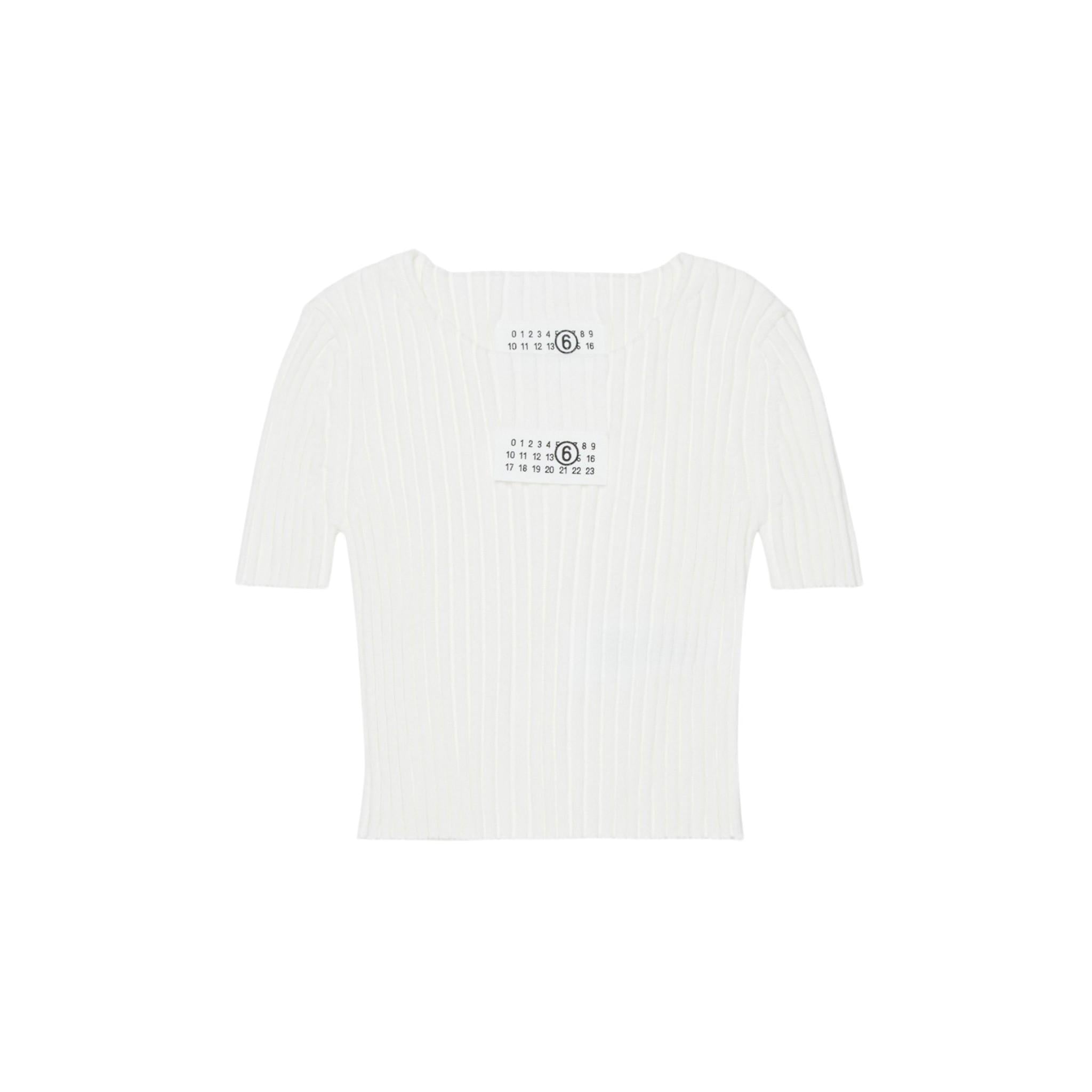 T-shirt Avorio MM6 M60989-MM07XM6101 MM6