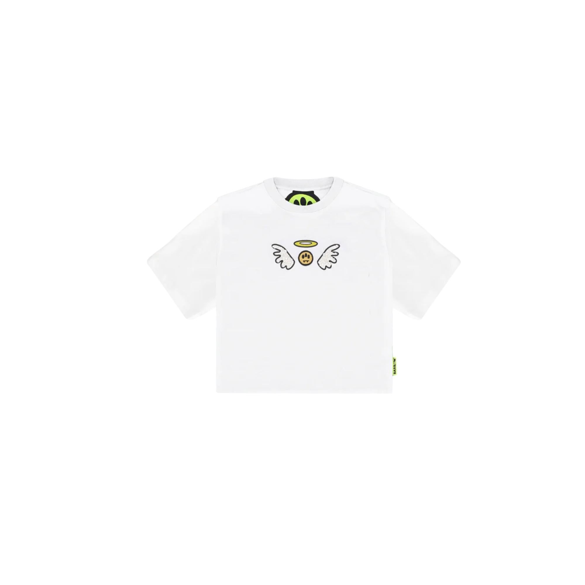 T-shirt White BARROW F5BKJGTH185002 BARROW