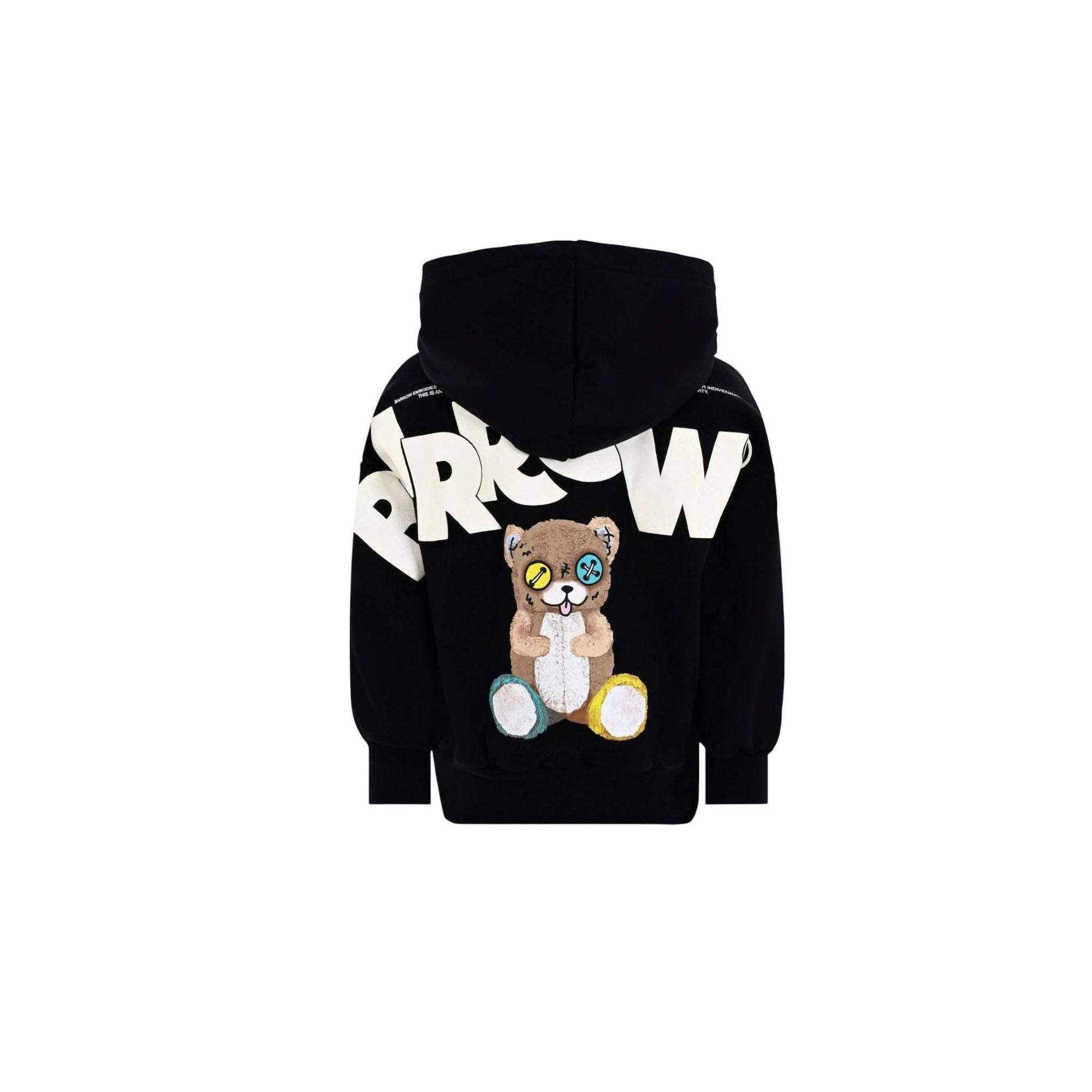 Felpa Nero BARROW F5BKJUHS045110 BARROW