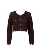 Cardigan Marrone ELISABETTA FRANCHI 